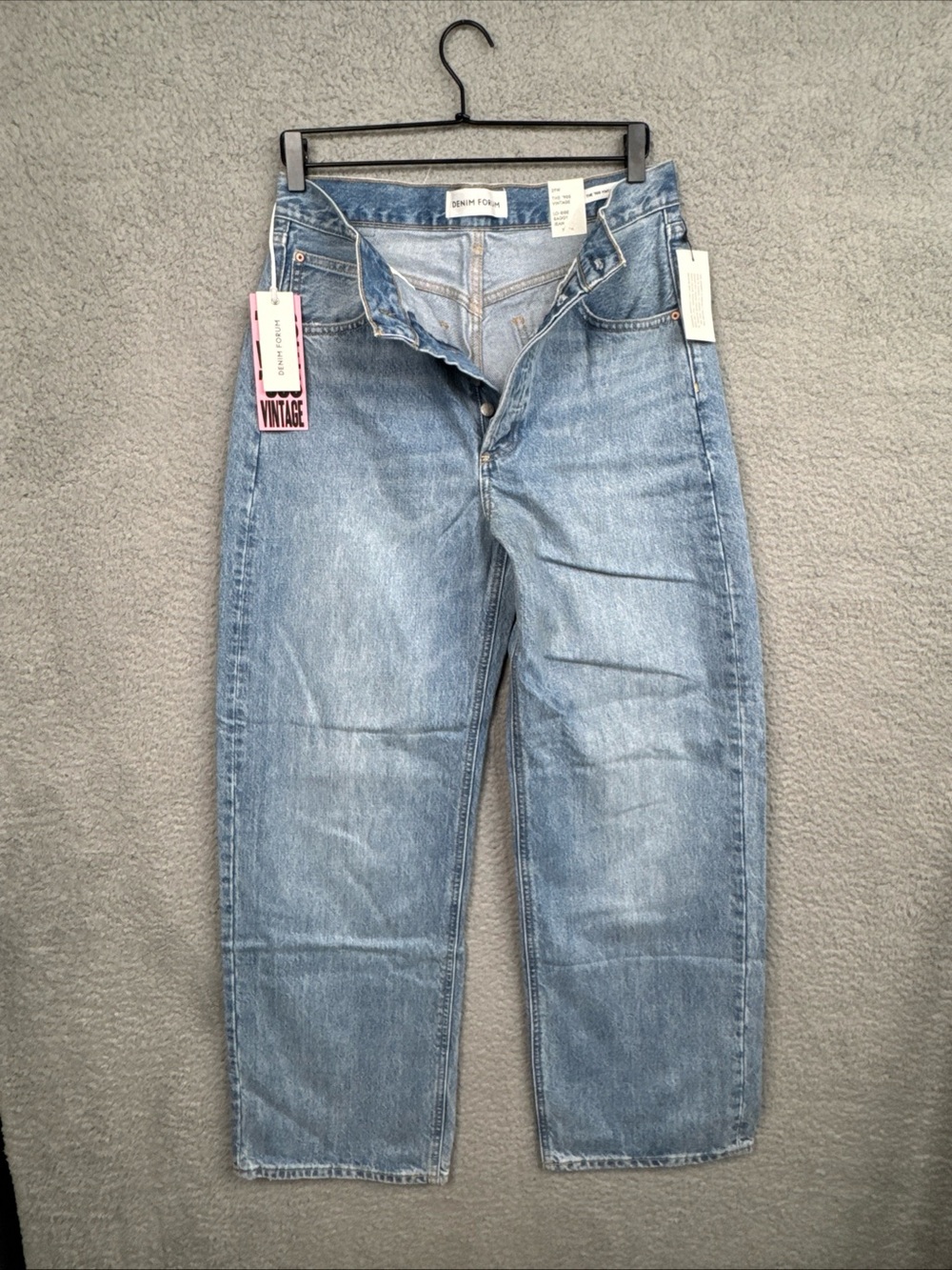 Aritzia Denim Forum "The 90s" Lo-Rise Baggy Wide Leg Jeans Women's Sz 29W NWT - Picture 10 of 16